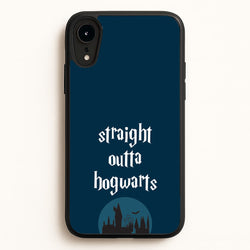 Straight Outta Hogwarts  - Harry Potter Phone Case for iPhone XR