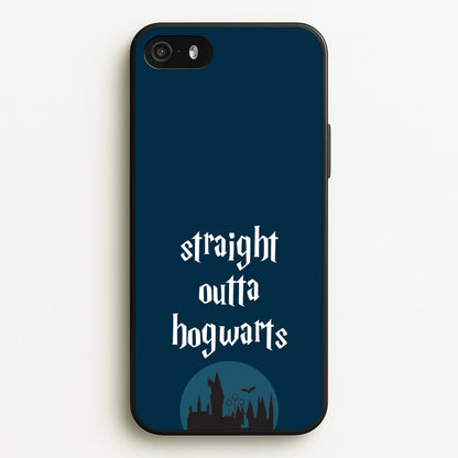 Straight Outta Hogwarts  - Harry Potter Phone Case for iPhone 5 / 5s / SE 2016