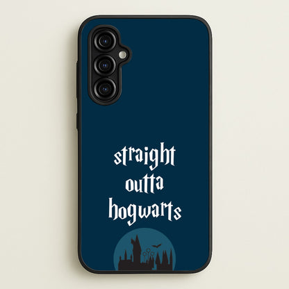 Straight Outta Hogwarts  - Harry Potter Phone Case for Galaxy A54
