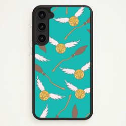 Quidditch Pattern - Harry Potter  - Harry Potter Phone Case for Galaxy S23