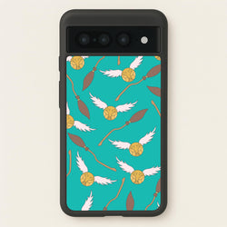 Quidditch Pattern - Harry Potter  - Harry Potter Phone Case for Google Pixel 7 Pro