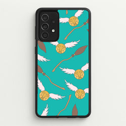Quidditch Pattern - Harry Potter  - Harry Potter Phone Case for Galaxy A52 / A52s