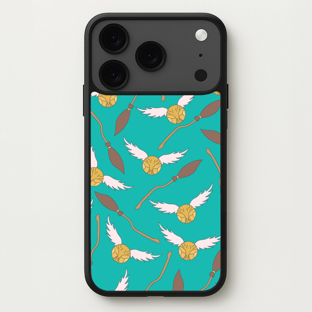 Quidditch Pattern - Harry Potter Phone Case for iPhone 17 Pro
