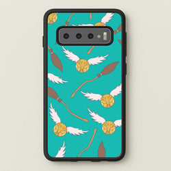 Quidditch Pattern - Harry Potter  - Harry Potter Phone Case for Galaxy S10 Plus