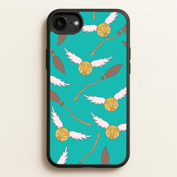 Quidditch Pattern - Harry Potter  - Harry Potter Phone Case for iPhone 6 / 7 / 8 / SE