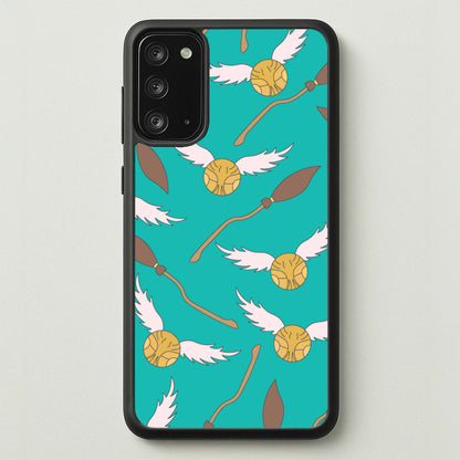 Quidditch Pattern - Harry Potter  - Harry Potter Phone Case for Galaxy Note 20
