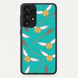 Quidditch Pattern - Harry Potter  - Harry Potter Phone Case for Galaxy A33