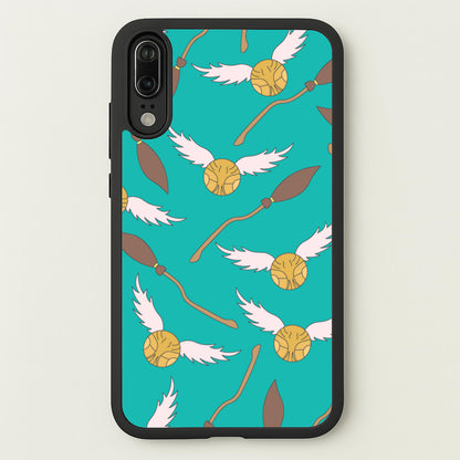 Quidditch Pattern - Harry Potter  - Harry Potter Phone Case for Huawei P20