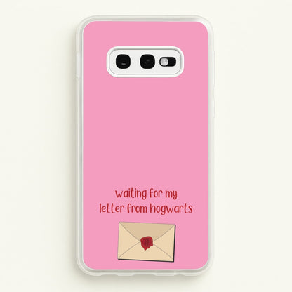 Waiting For My Letter  - Harry Potter Phone Case for Galaxy S10e