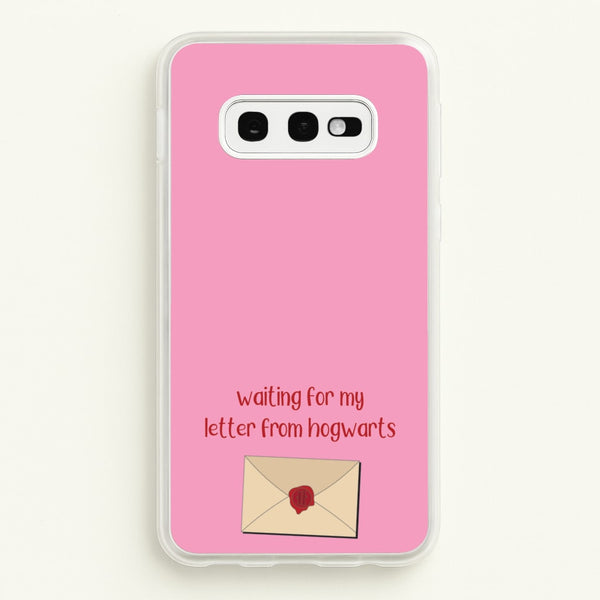 Waiting For My Letter  - Harry Potter Phone Case for Galaxy S10e