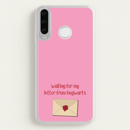 Waiting For My Letter  - Harry Potter Phone Case for Huawei P30 Lite