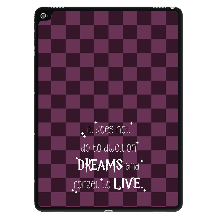 It Does Not To Dwell iPad Case