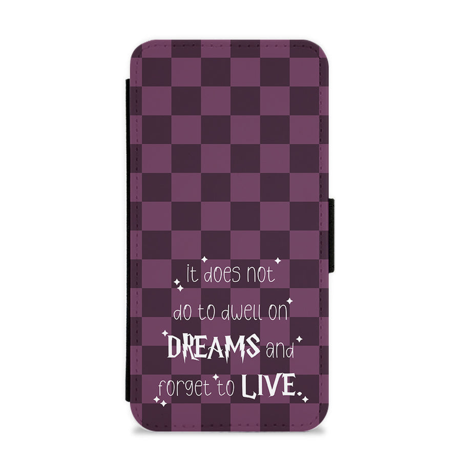 It Does Not To Dwell Flip / Wallet Phone Case