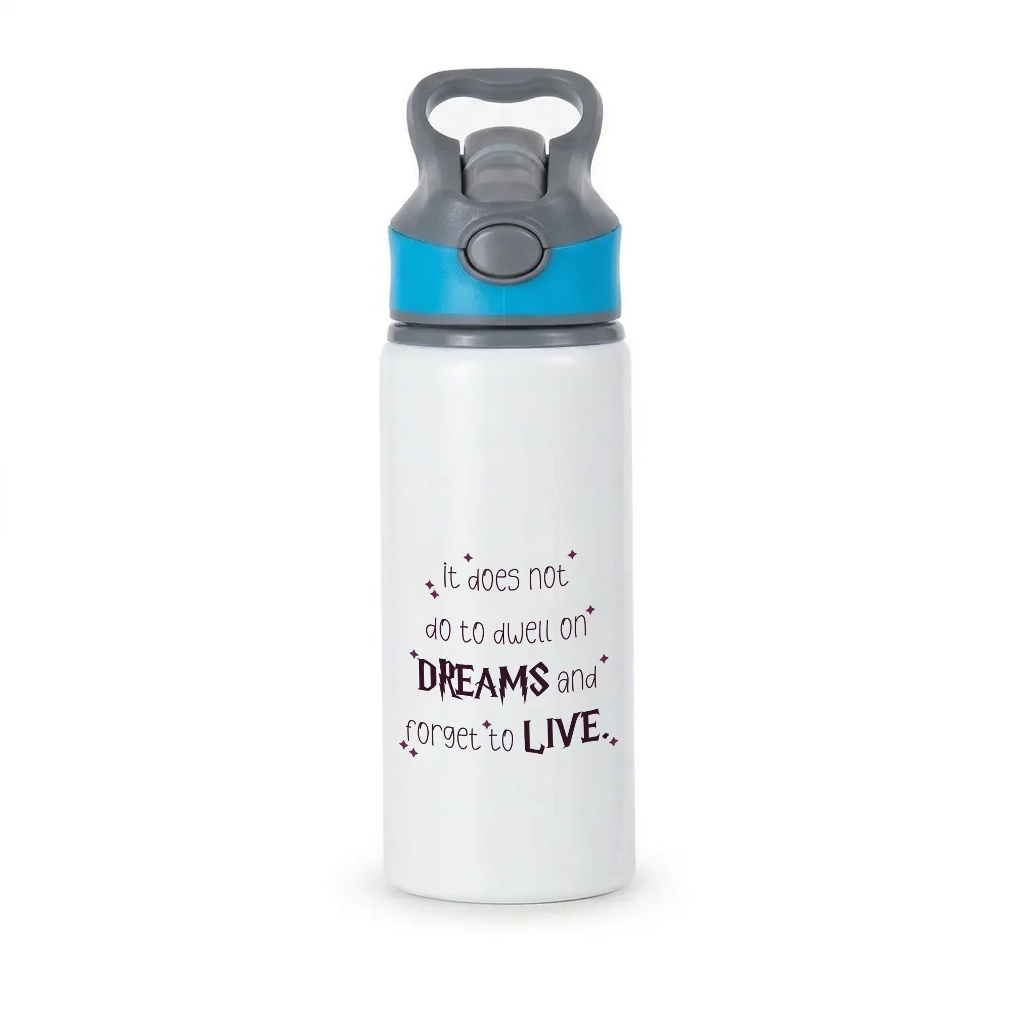 It Does Not To Dwell Active Water Bottle - Blue