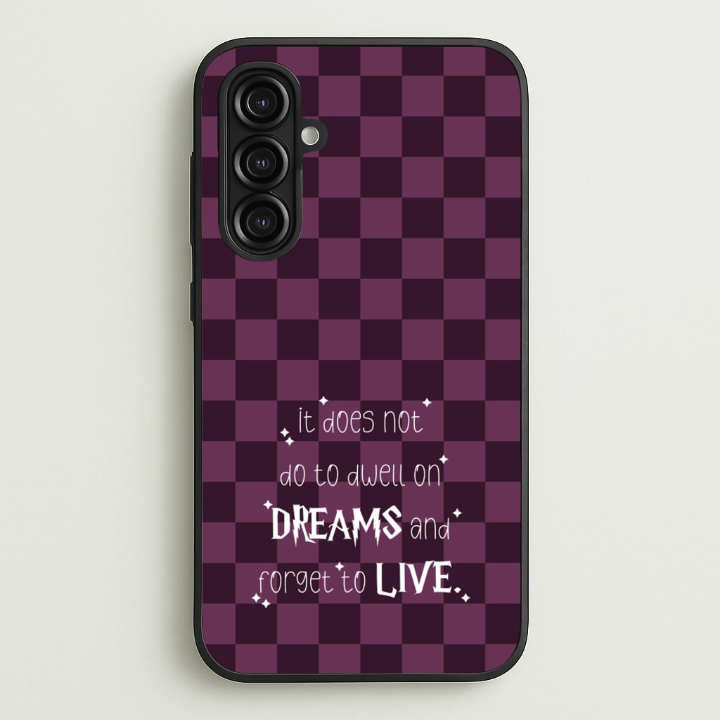 It Does Not To Dwell  - Harry Potter Phone Case for Galaxy A16