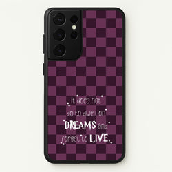 It Does Not To Dwell  - Harry Potter Phone Case for Galaxy S21 Ultra