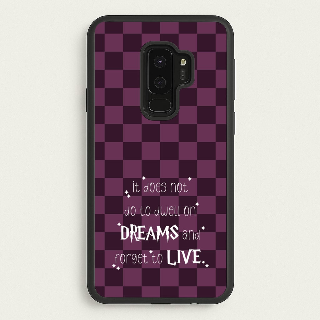 It Does Not To Dwell  - Harry Potter Phone Case for Galaxy S9 Plus