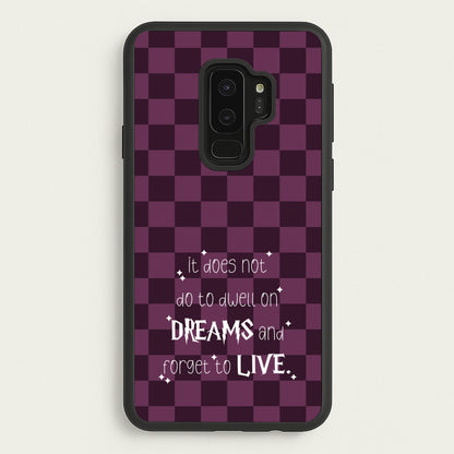 It Does Not To Dwell  - Harry Potter Phone Case for Galaxy S9 Plus