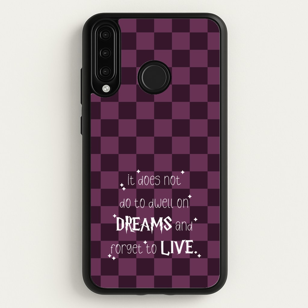 It Does Not To Dwell  - Harry Potter Phone Case for Huawei P30 Lite