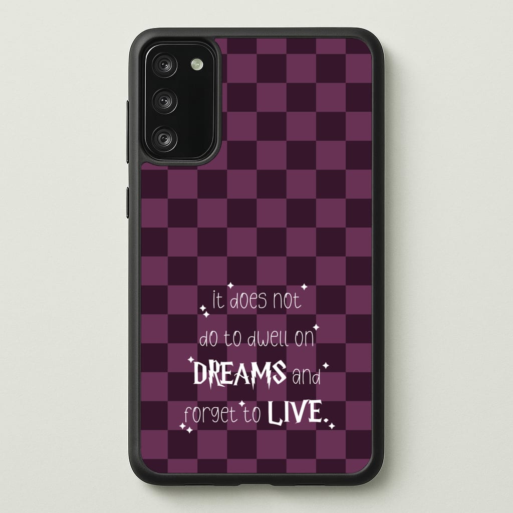 It Does Not To Dwell  - Harry Potter Phone Case for Galaxy A41