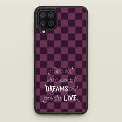 It Does Not To Dwell  - Harry Potter Phone Case for Galaxy A12