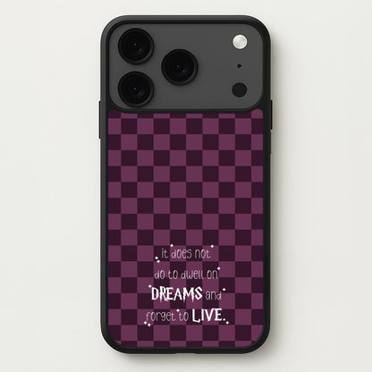 It Does Not To Dwell Phone Case for iPhone 17 Pro Max