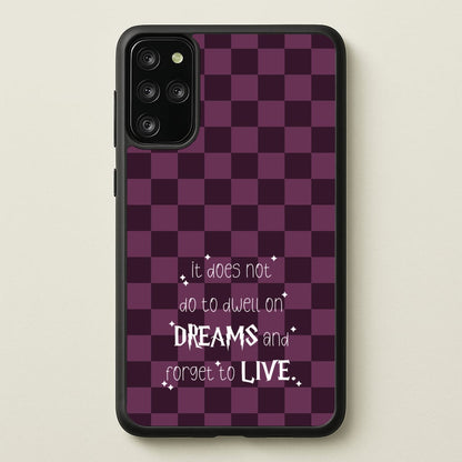 It Does Not To Dwell  - Harry Potter Phone Case for Galaxy S20 Plus