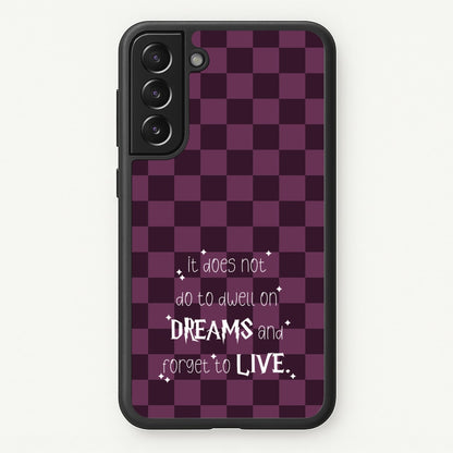 It Does Not To Dwell  - Harry Potter Phone Case for Galaxy S22 Plus