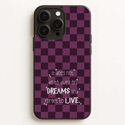 It Does Not To Dwell  - Harry Potter Phone Case for iPhone 12 Pro Max