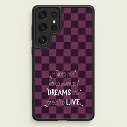 It Does Not To Dwell  - Harry Potter Phone Case for Galaxy S22 Ultra
