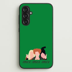Amuck, Amuck, Amuck - Hocus Halloween  - Houcs Pocus Phone Case for Galaxy S23FE