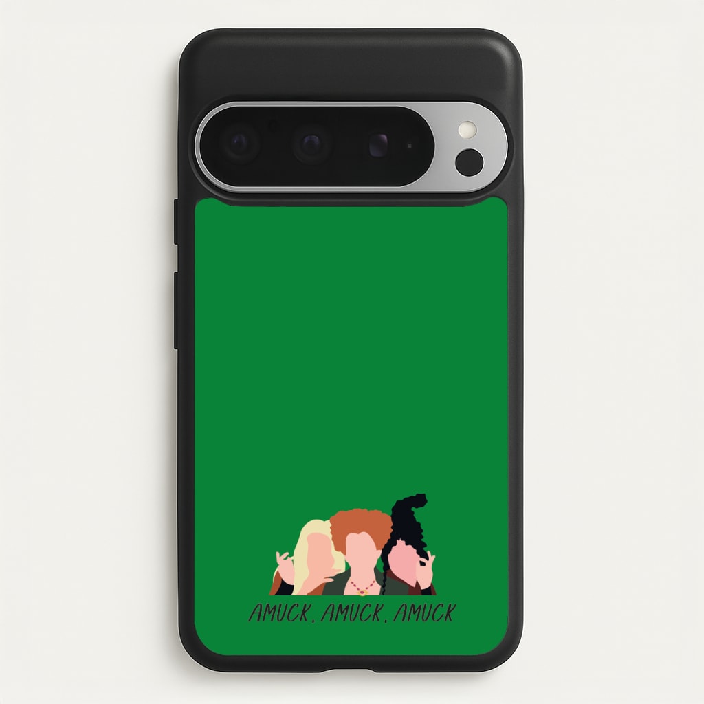 Amuck, Amuck, Amuck - Hocus Halloween  - Houcs Pocus Phone Case for Google Pixel 9 Pro XL