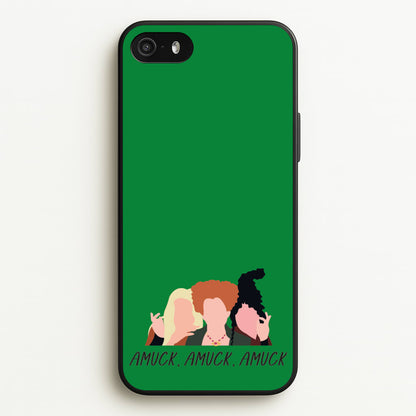 Amuck, Amuck, Amuck - Hocus Halloween  - Houcs Pocus Phone Case for iPhone 5 / 5s / SE 2016