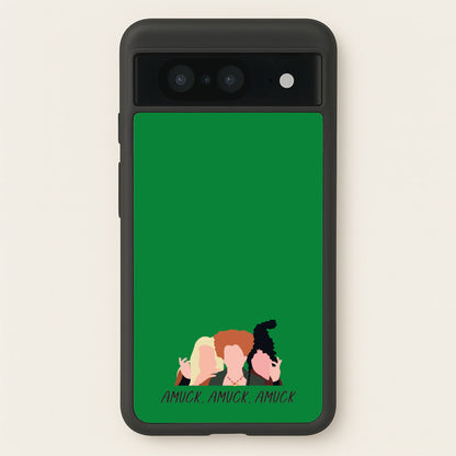 Amuck, Amuck, Amuck - Hocus Halloween  - Houcs Pocus Phone Case for Google Pixel 8
