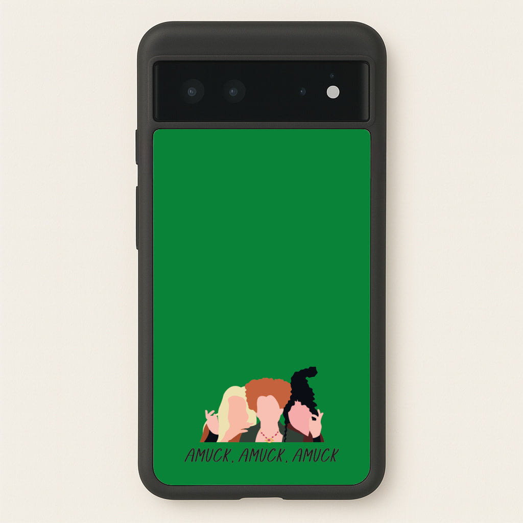 Amuck, Amuck, Amuck - Hocus Halloween  - Houcs Pocus Phone Case for Google Pixel 6