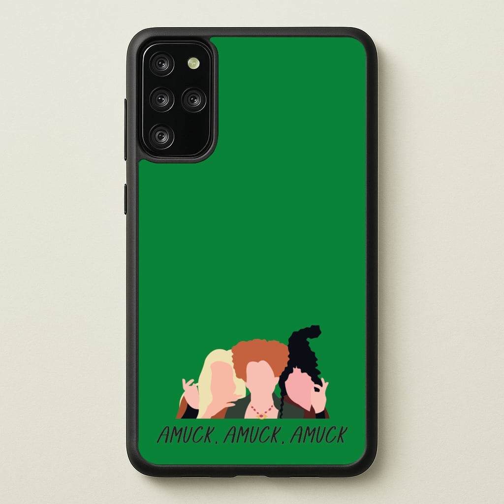 Amuck, Amuck, Amuck - Hocus Halloween  - Houcs Pocus Phone Case for Galaxy S20 Plus