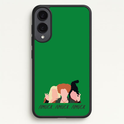 Amuck, Amuck, Amuck - Hocus Halloween  - Houcs Pocus Phone Case for Galaxy S25 Edge