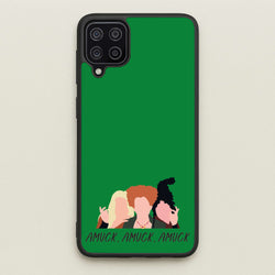 Amuck, Amuck, Amuck - Hocus Halloween  - Houcs Pocus Phone Case for Galaxy A12