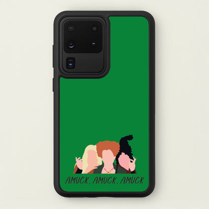 Amuck, Amuck, Amuck - Hocus Halloween  - Houcs Pocus Phone Case for Galaxy S20 Ultra