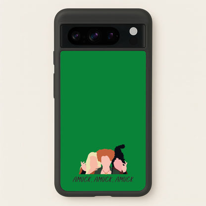 Amuck, Amuck, Amuck - Hocus Halloween  - Houcs Pocus Phone Case for Google Pixel 8 Pro