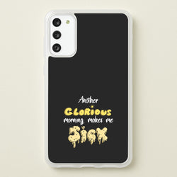 Another Glorious Morning Makes Me Sick - Hocus Halloween  - Houcs Pocus Phone Case for Galaxy A41