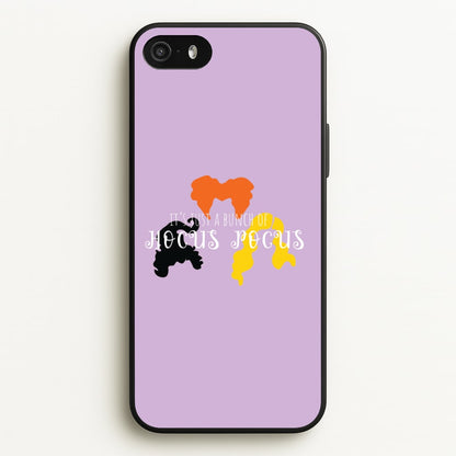 Hocus Halloween Time - Hocus Halloween  - Houcs Pocus Phone Case for iPhone 5 / 5s / SE 2016