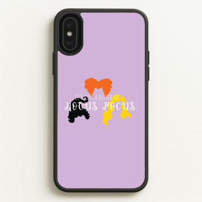 Hocus Halloween Time - Hocus Halloween  - Houcs Pocus Phone Case for iPhone XS Max