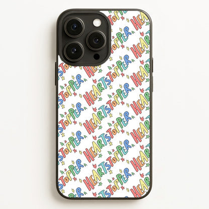 Heart Pattern  - Heartstopper Phone Case for iPhone 16 Pro Max