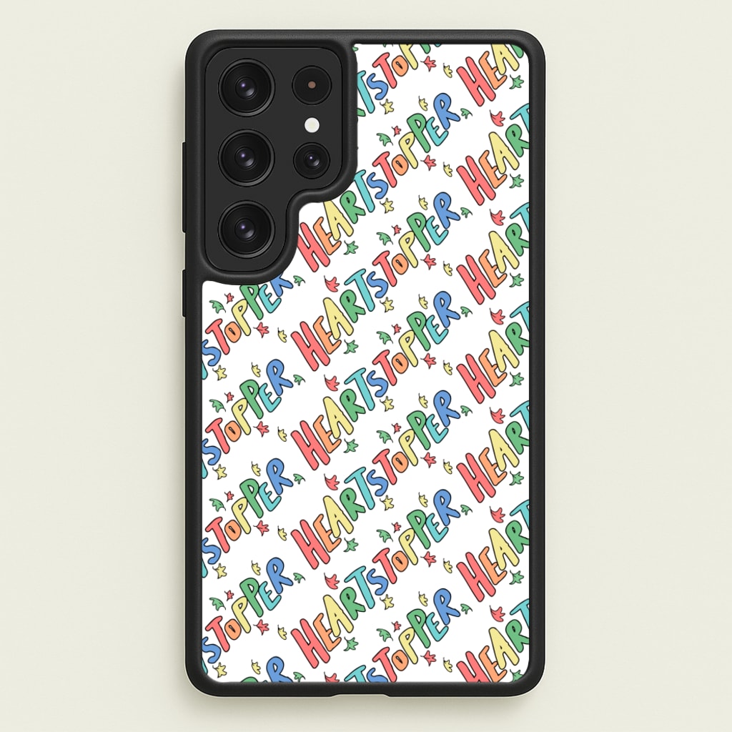 Heart Pattern  - Heartstopper Phone Case for Galaxy S23 Ultra