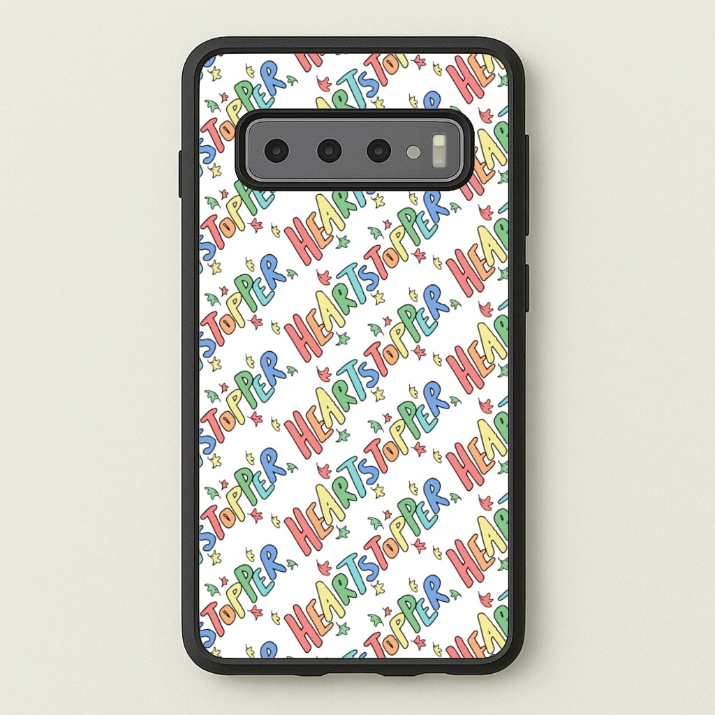 Heart Pattern  - Heartstopper Phone Case for Galaxy S10