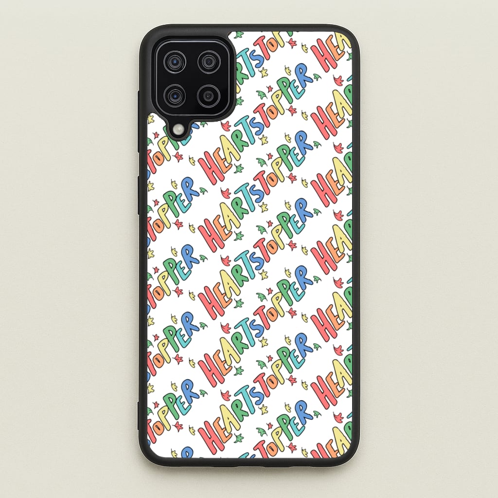 Heart Pattern  - Heartstopper Phone Case for Galaxy A12