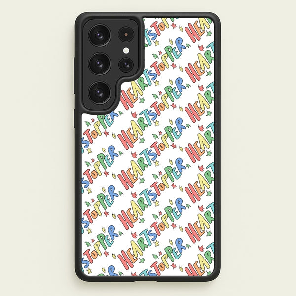 Heart Pattern  - Heartstopper Phone Case for Galaxy S22 Ultra