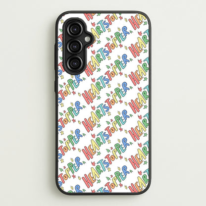 Heart Pattern  - Heartstopper Phone Case for Galaxy A14