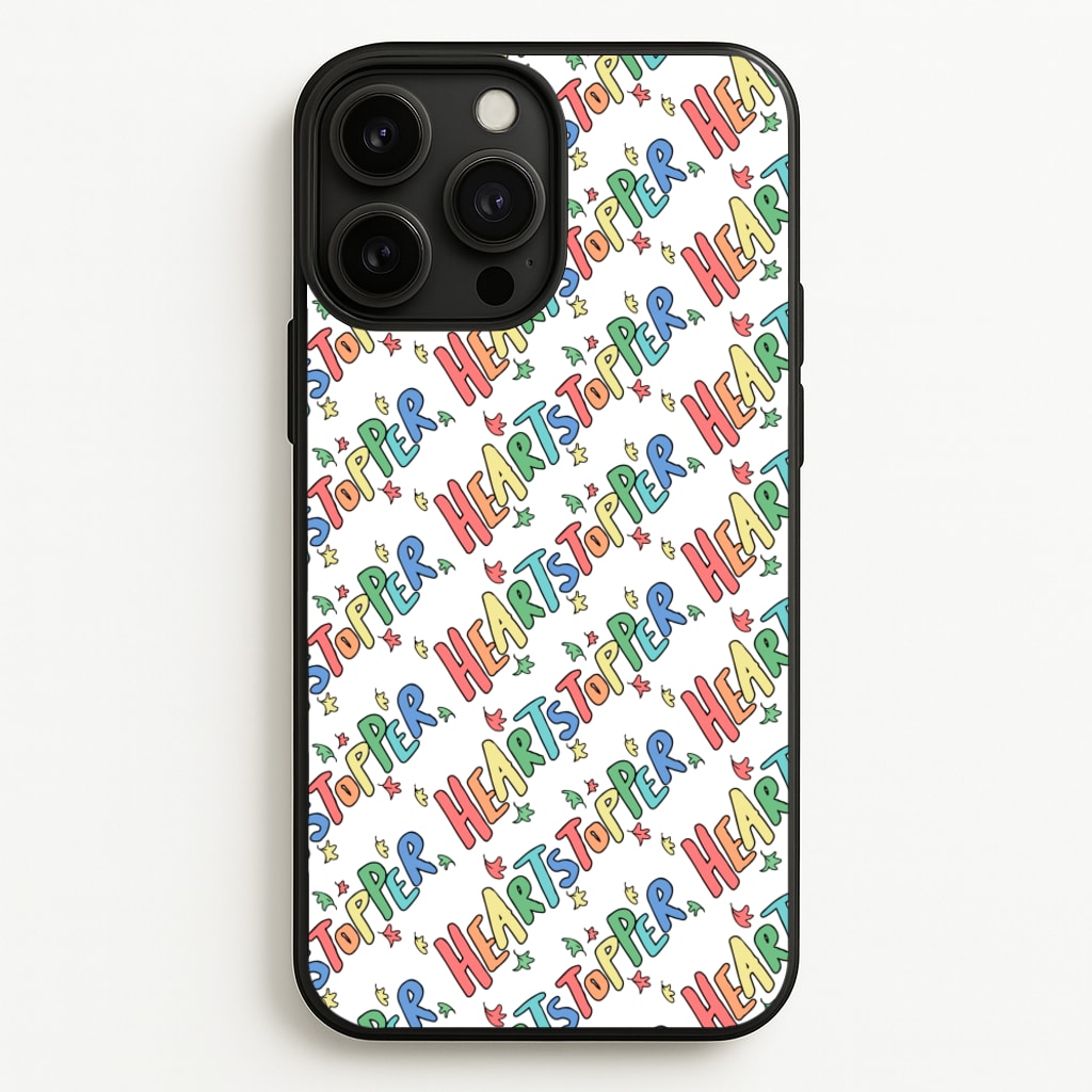 Heart Pattern  - Heartstopper Phone Case for iPhone 13 Pro Max